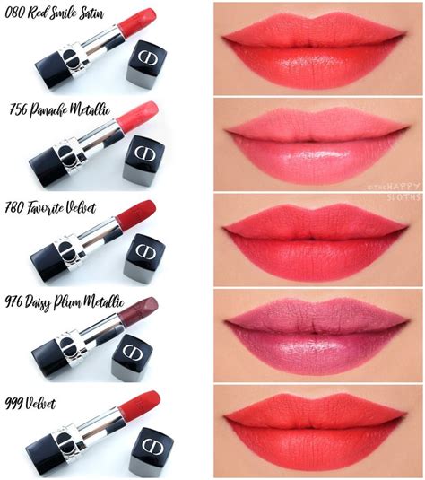 dior rouge dior collection lipsticks set|Rouge Dior lipstick shades.